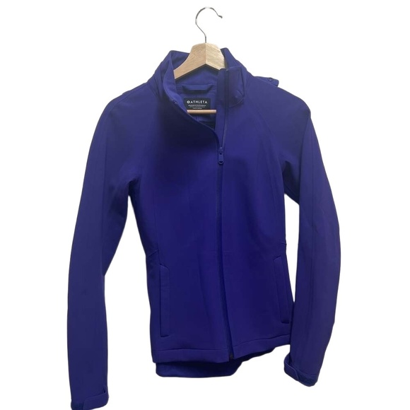Athleta Jackets & Blazers - Athleta Glacier Softshell Jacket Purple size XXS